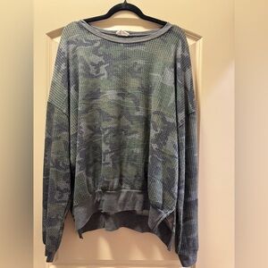Women's Camouflage Sweater